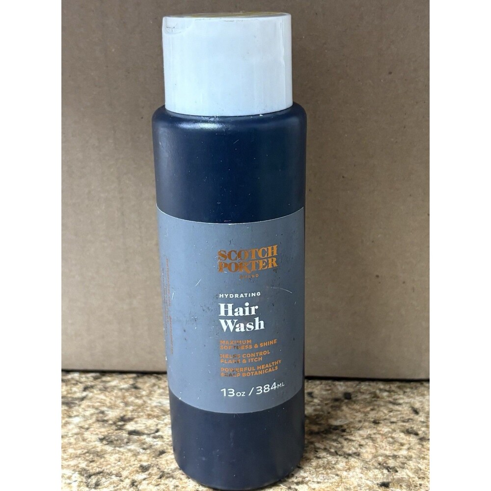 SCOTCH PORTER HYDRATING HAIR WASH 13 OZ Controls Flake & Itch Smooths & Softens